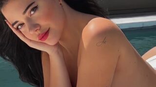 Vanessa Reinhardt  nude video showing off her topless!!!