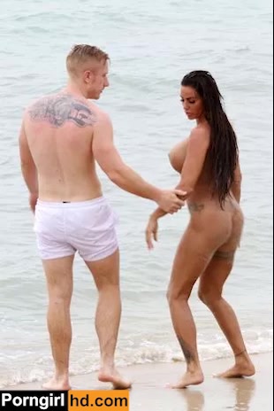 Katie Price and boyfriend  nude video on the beach!!!