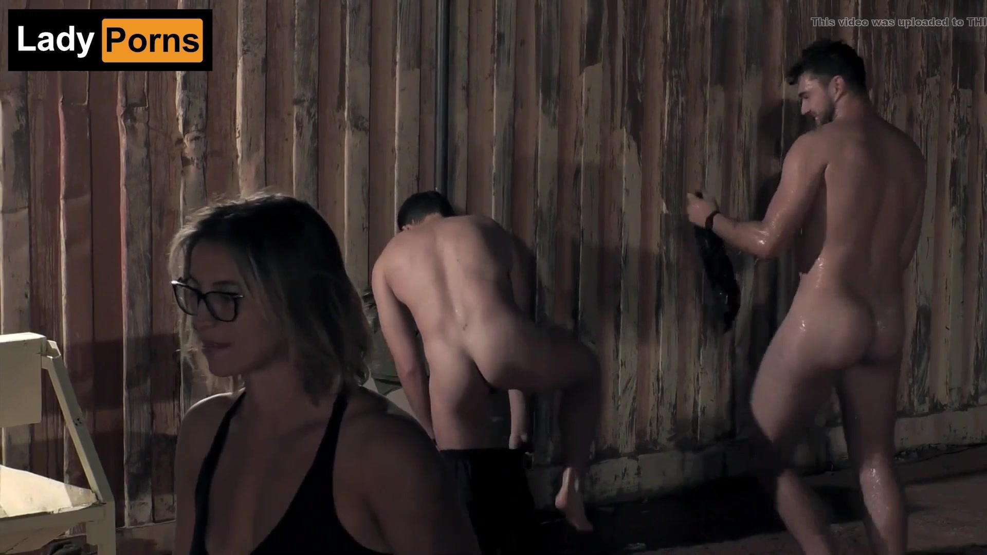 Pritchard brothers  nude video on Celebrity SAS!!!