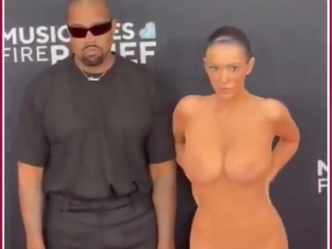 Full video Bianca Censori nude at the 2025 Grammy Awards!!!