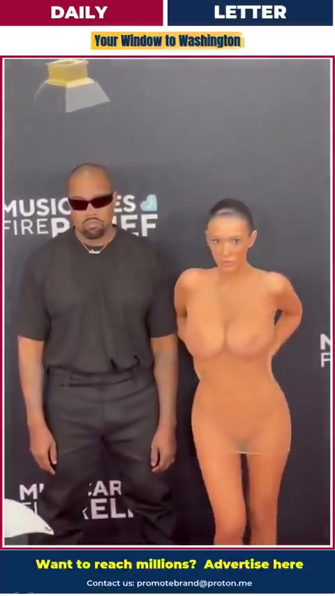 Full video Bianca Censori nude at the 2025 Grammy Awards!!!