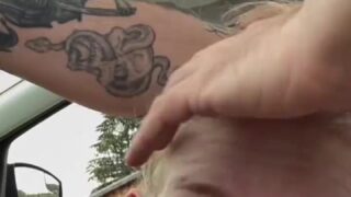 Paleseafoam Onlyfans sex with her boyfriend in car!!!