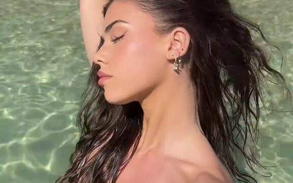 Leah Halton nude showing off her big tits on the beach!!!