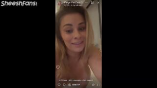 Paige Vanzant Shows Off Her Nude Body In Live Stream