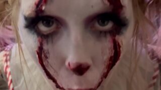 Paleseafoam – The Spooky Clown Deepthroat Blowjob Sextape