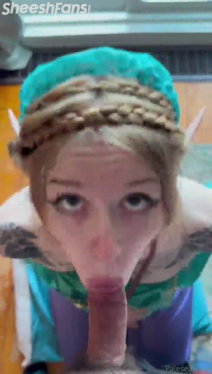 Paleseafoam – Beautiful Elf Girl Blowjob And Swallows Sperm