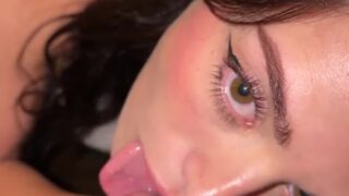 Emily Black Blowjob And Cums Shot On Face